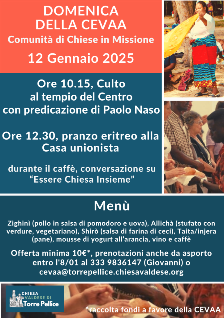 Domenica della CEVAA 12 gennaio 2025